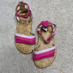 5/$25! Gap purple and pink sandals size 7